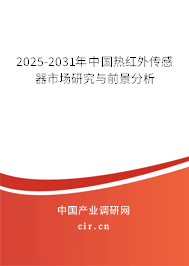 2025-2031年中國熱紅外傳感器市場研究與前景分析